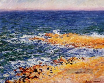 Das Meer in Antibes Claude Monet Ölgemälde